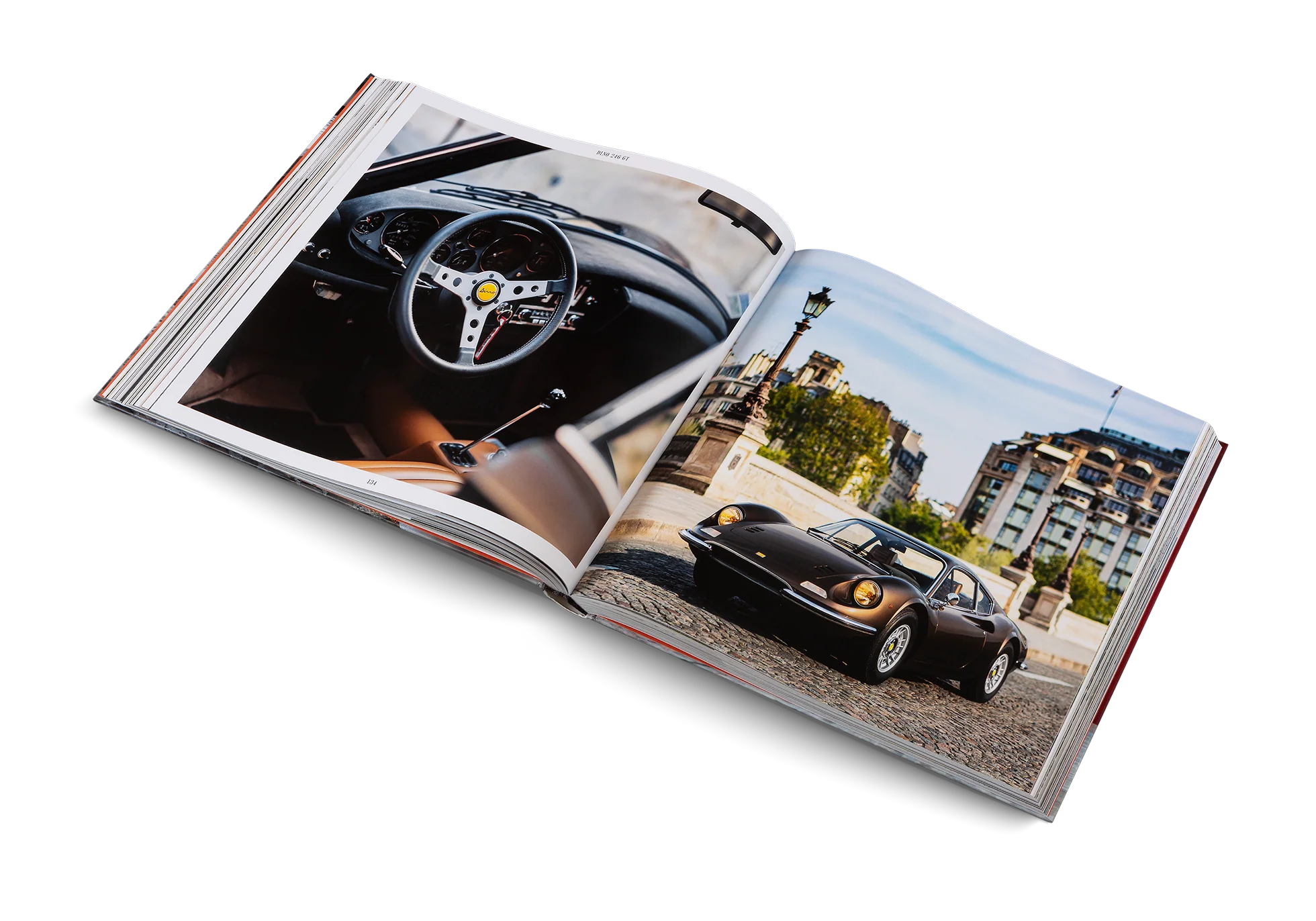 "Beautiful Machines - The Italians" - An exclusive coffee table book celebrating Italian automotive design with stunning photographs and stories about iconic car brands such as Ferrari, Lamborghini and Alfa Romeo. Perfect for design and car enthusiasts.