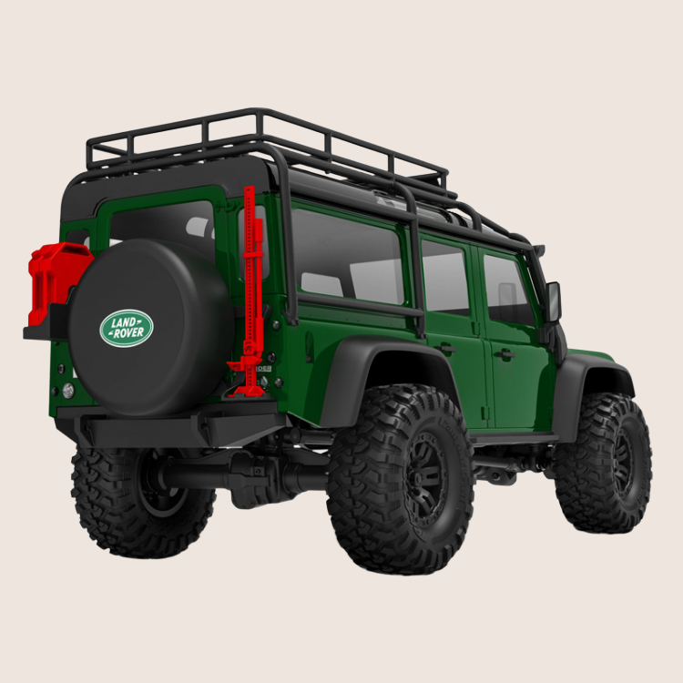 Traxxas TRX-4M Defender Green - Robust remote-controlled car in green, perfect for off-road driving.