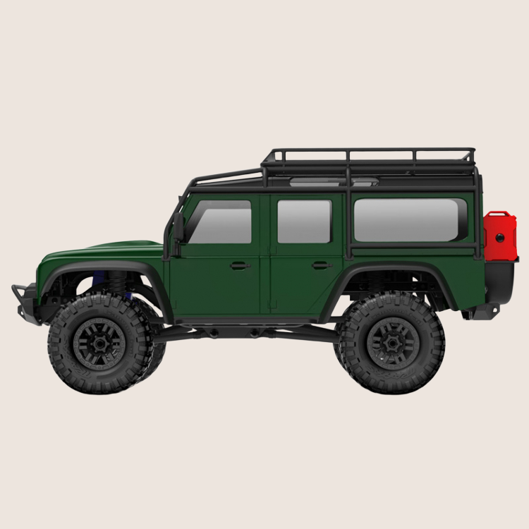 Traxxas TRX-4M Defender Green - Robust remote-controlled car in green, perfect for off-road driving.
