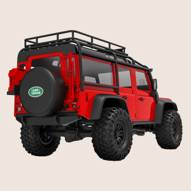 Traxxas TRX-4M Defender Red - Powerful remote-controlled car in red, designed for off-roading and adventure.