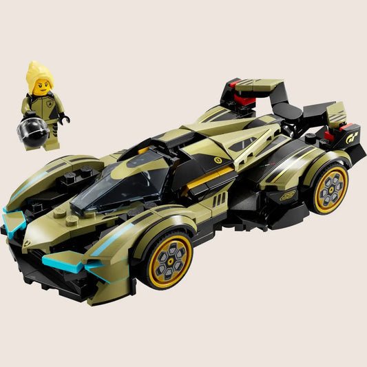 Lamborghini Lambo V12 Vision Gran Turismo - LEGO model of the Lamborghini Lambo V12 Vision Gran Turismo, a futuristic supercar.