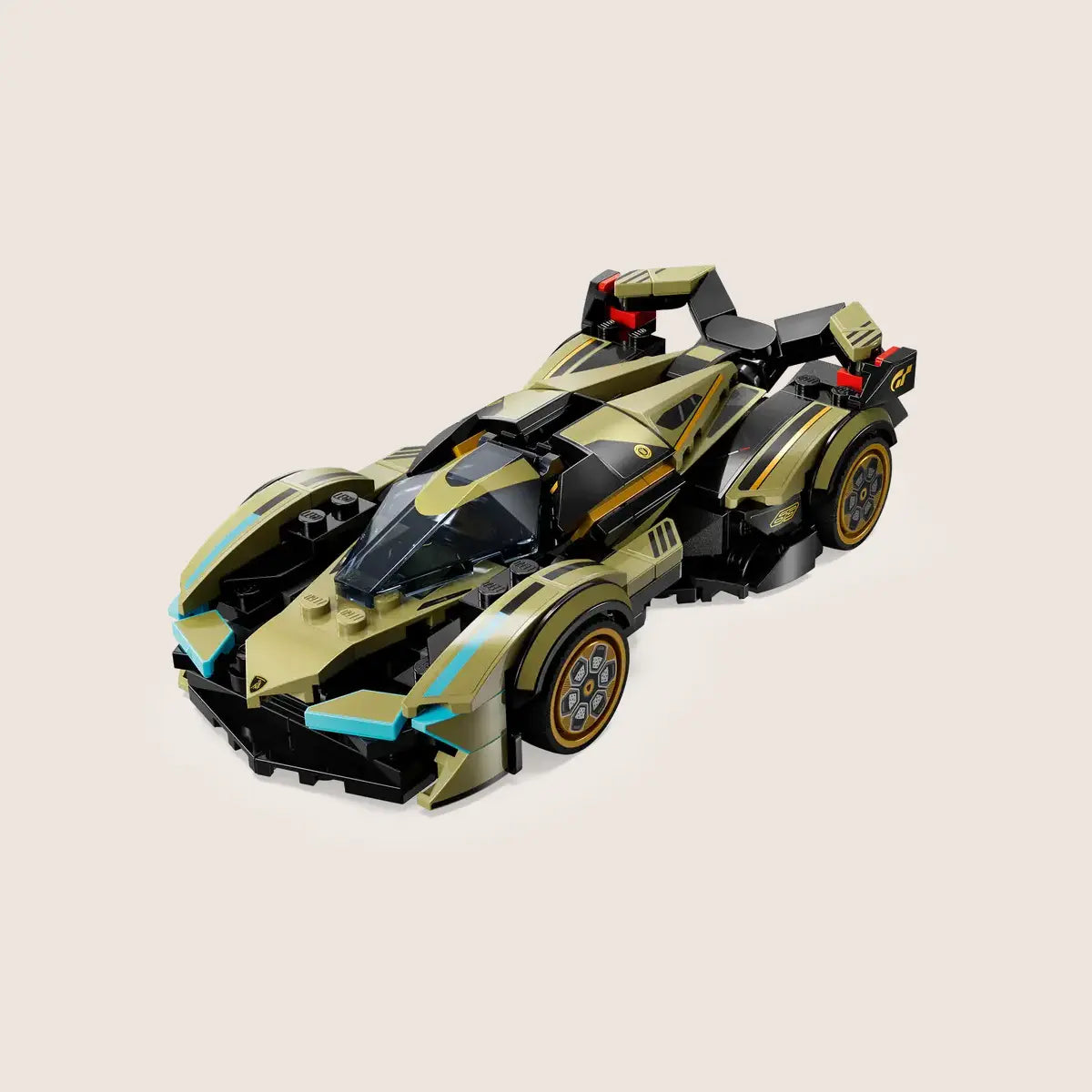 Lamborghini Lambo V12 Vision Gran Turismo - LEGO model of the Lamborghini Lambo V12 Vision Gran Turismo, a futuristic supercar.