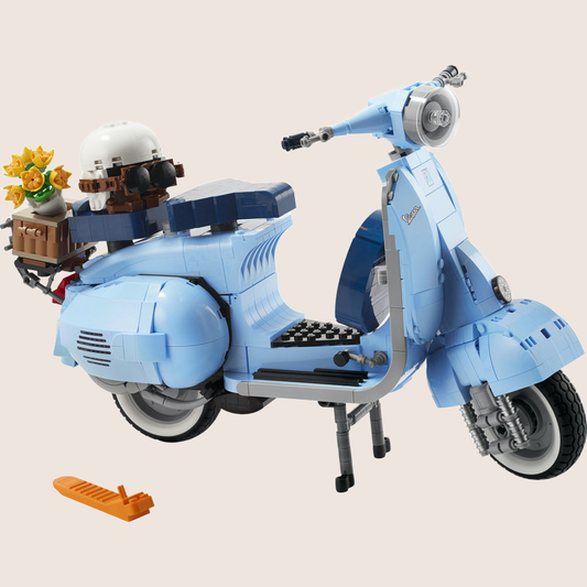 Vespa 125 - LEGO model of the classic Vespa 125 scooter, perfect for collectors.