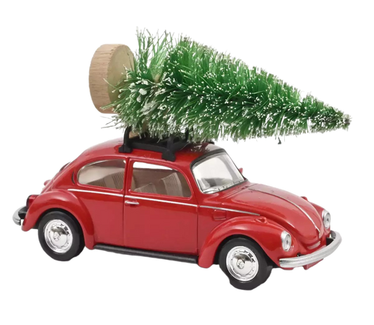 Norev 1:43 Volkswagen Beetle Christmas 1973 with Christmas-inspired details